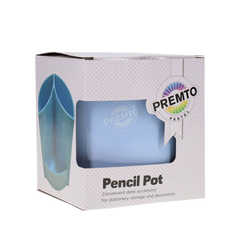 Premto Pastel Pen Pot - Cornflower Blue