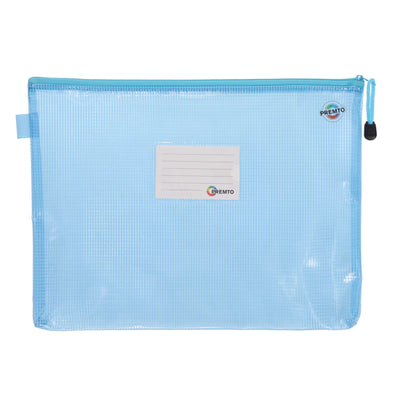 Premto Pastel A4+ Extra Durable Mesh Storage Wallet - Pack of 5