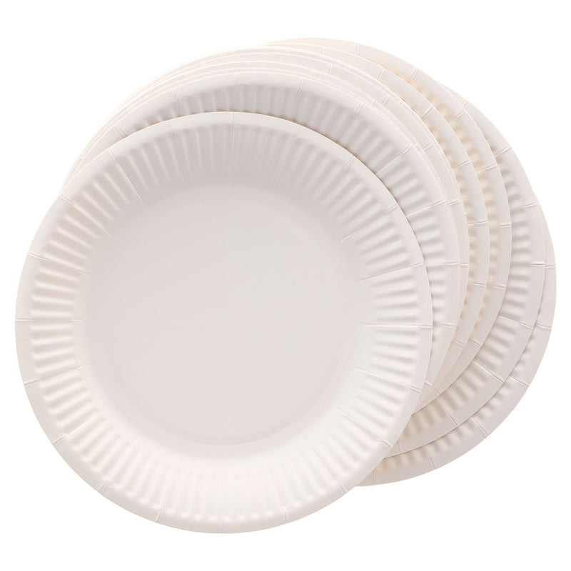 Crafty Bitz Paper Plates - 7 inch - Pack of 50