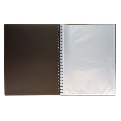 Concept A4 50 Pocket Wiro Display Book - Black