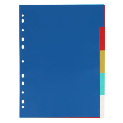 Concept Extra Strong Plastic Subject Dividers - 5 Dividers