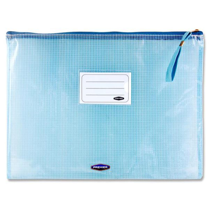 Premier Office Multipack | A4 Mesh Wallets - Multicoloured - Pack of 5