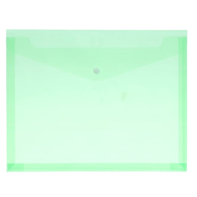 A4 Extra Capacity Document Wallet - Green