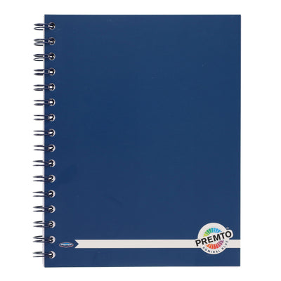 Premto A5 Wiro Notebook - 200 Pages - Admiral Blue