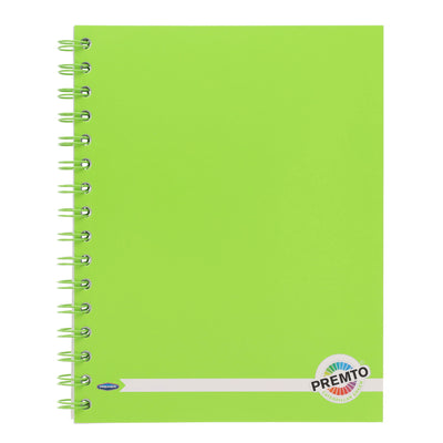 Premto A5 Wiro Notebook - 200 Pages - Caterpillar Green