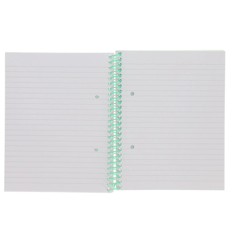 Premto Pastel A5 Spiral Notebook PP - 160 Pages - Pack of 5