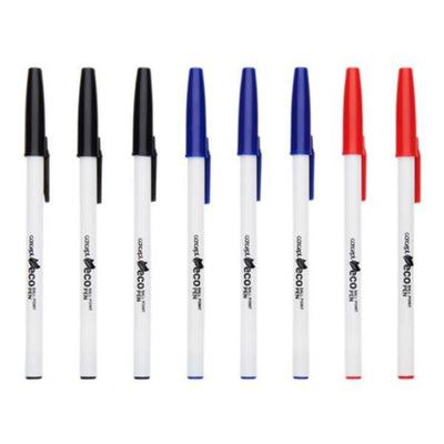 Concept Green Eco 0.8mm Ballpoint Pens - Box of 8