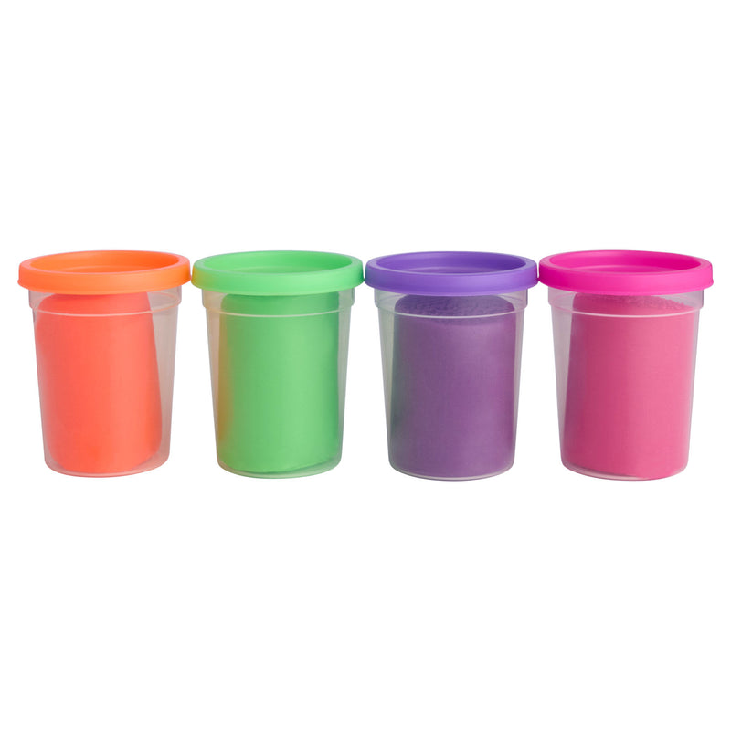 Maped Set of 4 Tubs Play Dough - 4X154g