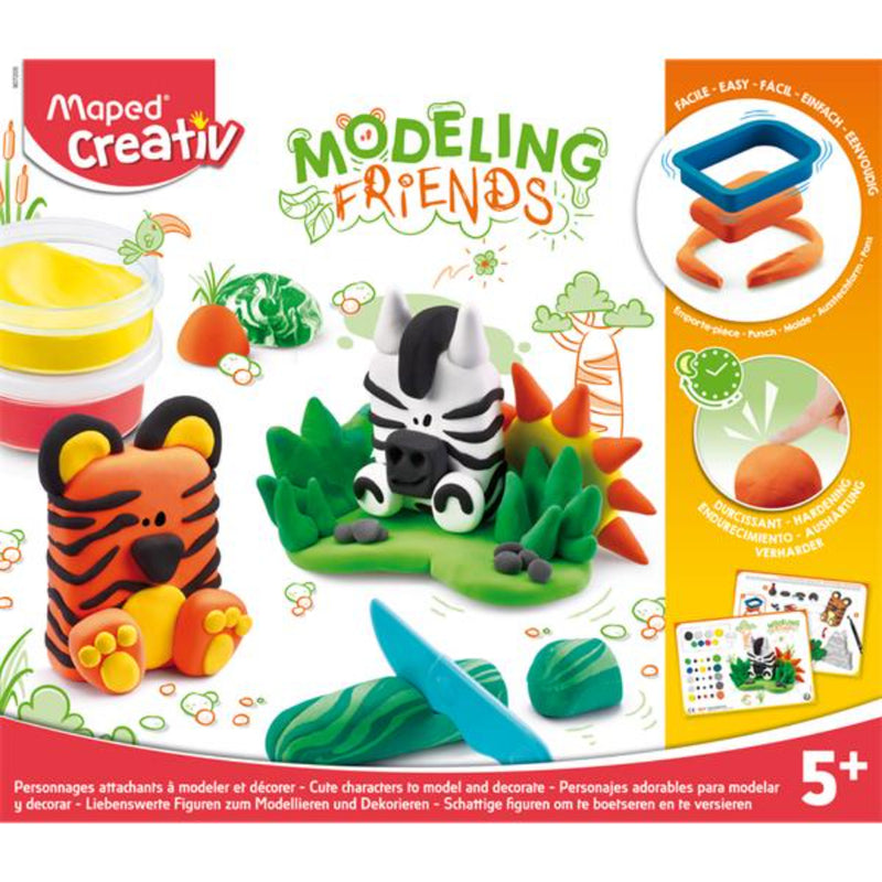 Maped Creativ Modelling Friends Set - Wild