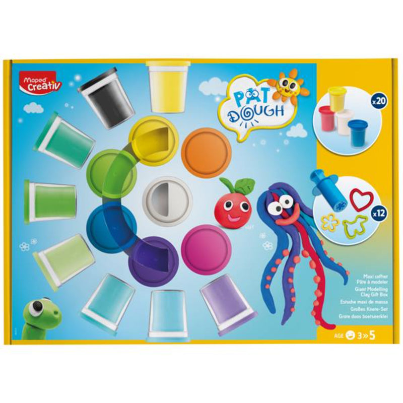 Maped Creativ Dough Maxi Set - 20 Pots