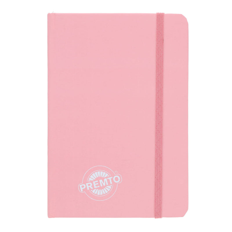 Premto Pastel A6 Journal & Sketch Book - 192 Pages - Pink Sherbet