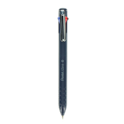 Pentel Izee 1.0mm 4 Colour Retractable Ballpoint Pen - Pack of 2