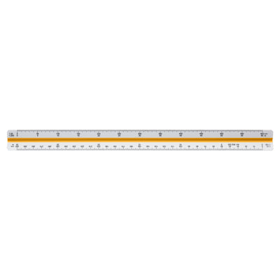 Concept Triangular Scale Ruler - 30cm