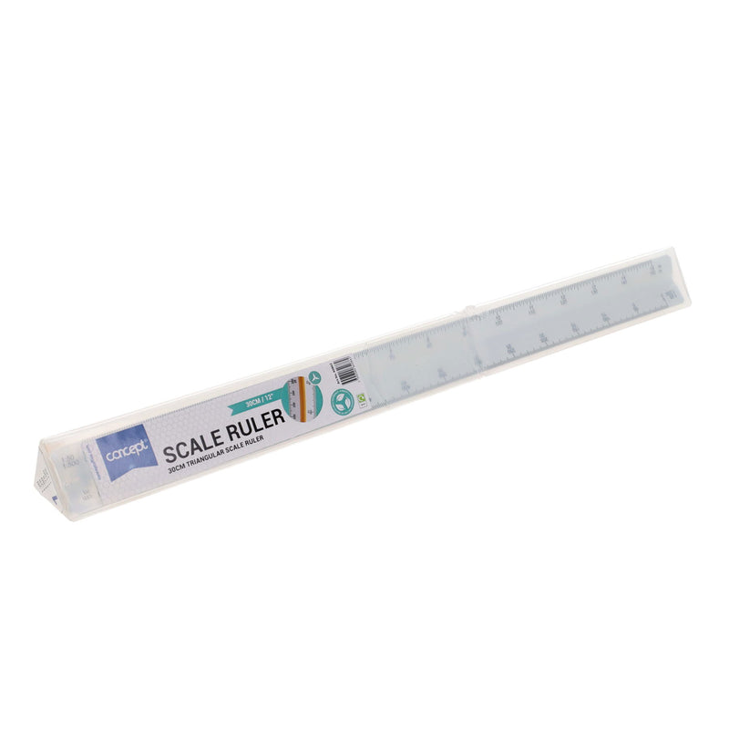Concept Triangular Scale Ruler - 30cm