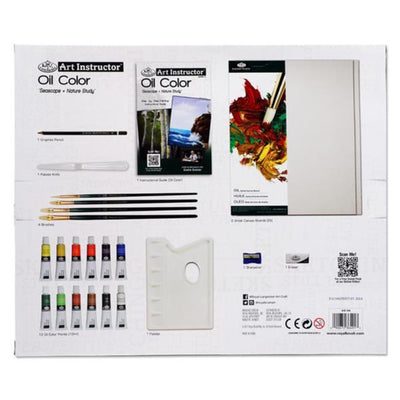 Royal & Langnickel Art Instructor 2 Project Art Set - Oil Colour- 24 Pieces