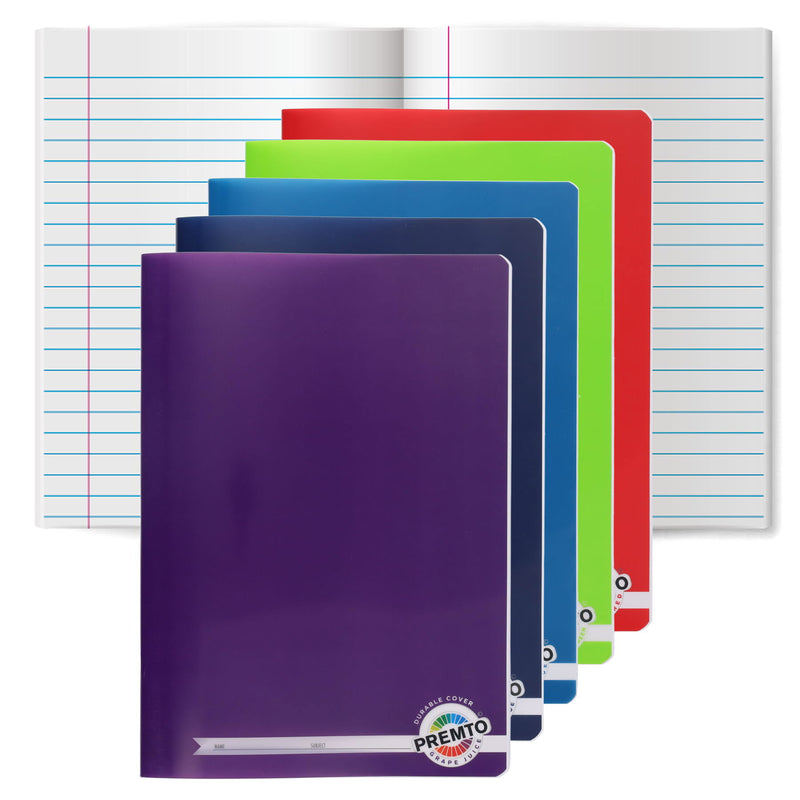 Premto A4 Durable Cover Manuscript Book - 160 Pages - Grape Juice