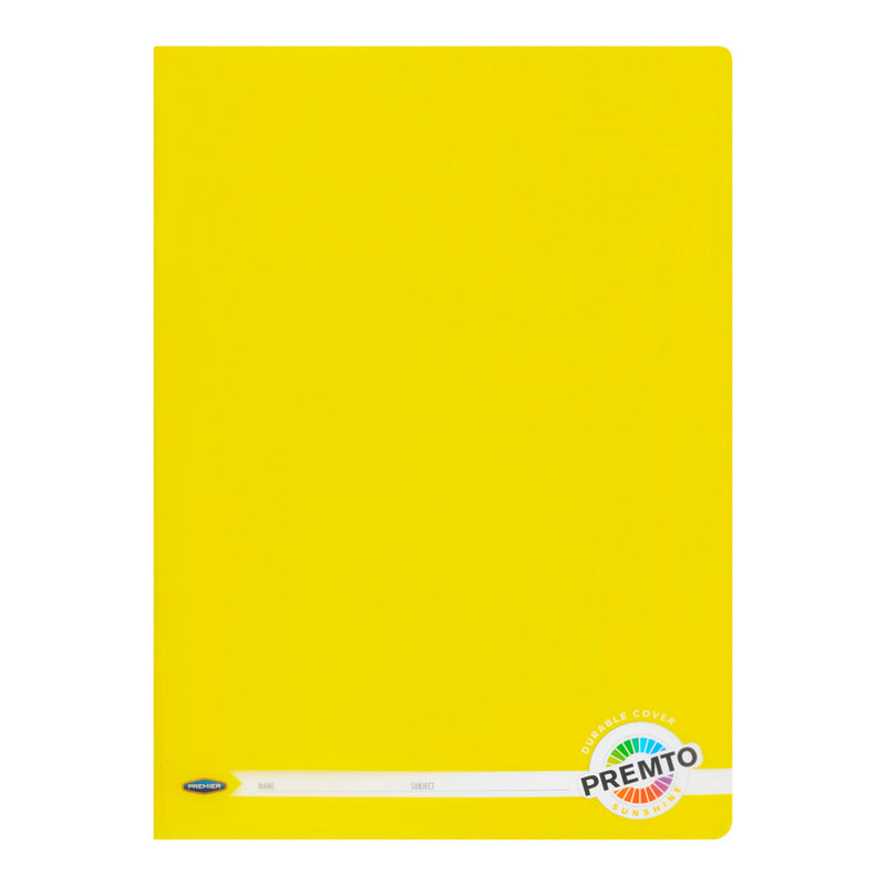 Premto A4 Durable Cover Manuscript Book - 160 Pages - Sunshine