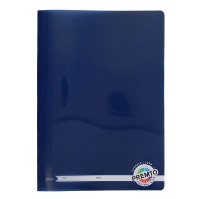 Premto A4 Durable Cover Manuscript Book S1 - 120 Pages - Admiral Blue
