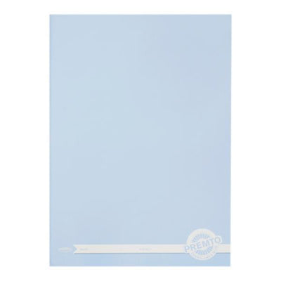 Premto Pastel A4 Manuscript Book - 120 Pages - Cornflower Blue