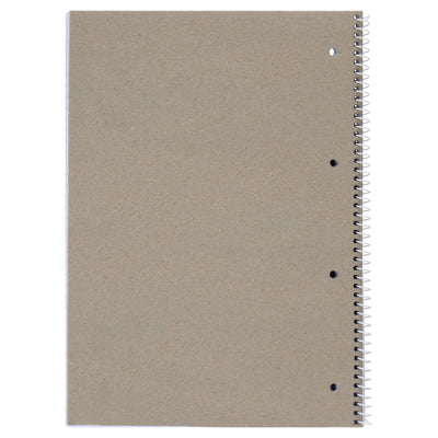 Premto Pastel A4 Spiral Notebook - 160 Pages -Cornflower Blue