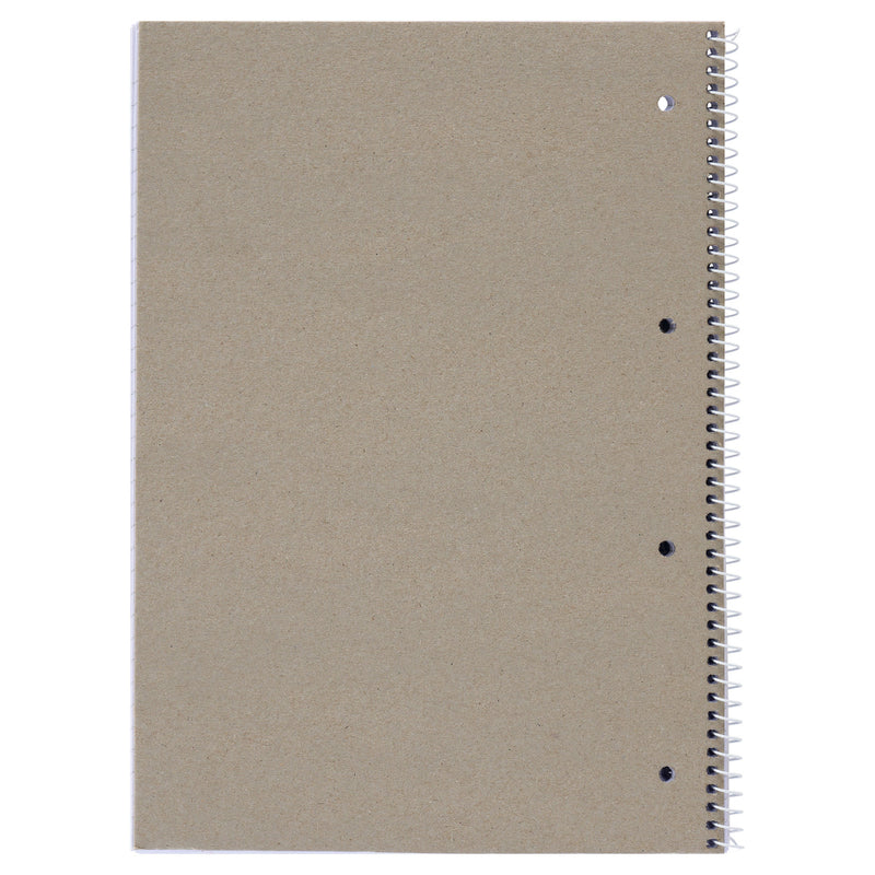 Premto Pastel A4 Spiral Notebook - 160 Pages -Cornflower Blue