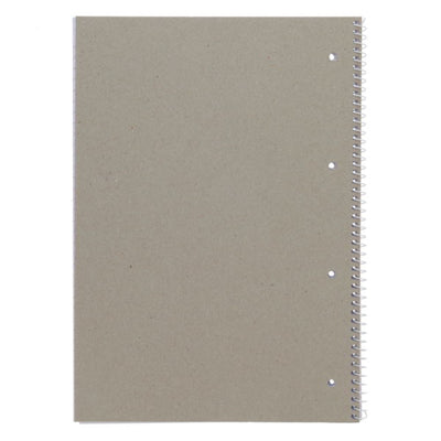 Premto Pastel A4 Spiral Notebook - 320 Pages - Cornflower Blue