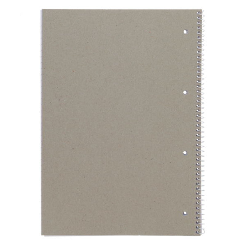 Premto Pastel A4 Spiral Notebook - 320 Pages - Cornflower Blue