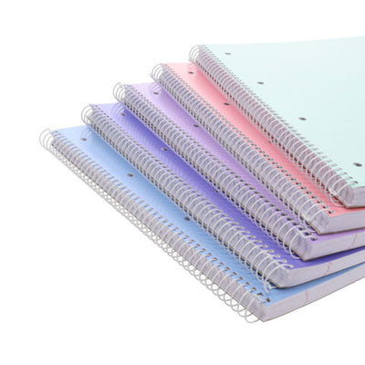 Premto Pastel A4 Spiral Notebook - 320 Pages - Cornflower Blue