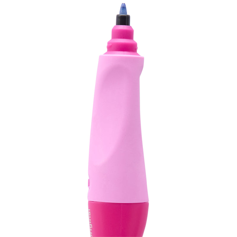Stabilo Easy Original Ballpoint Pen Pink - Left Handed with Blue Ink