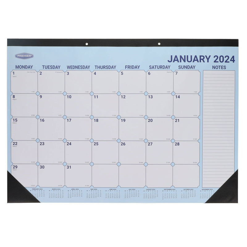 Premier 2024 A2 Desk Calendar