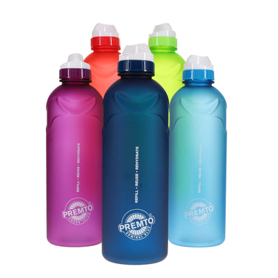 Premto 750ml Stealth Soft Touch Bottle - Admiral Blue