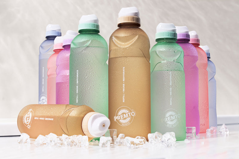 Premto 500ml Stealth Soft Touch Bottle - Pastel - Mint Magic