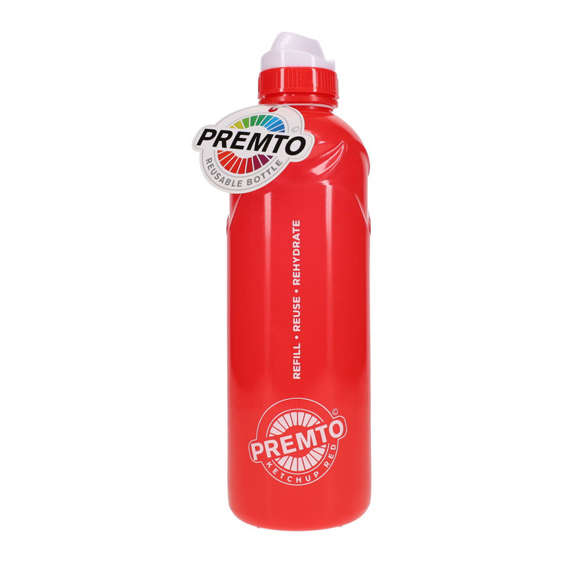 Premto 750ml Stealth Bottle - Ketchup Red