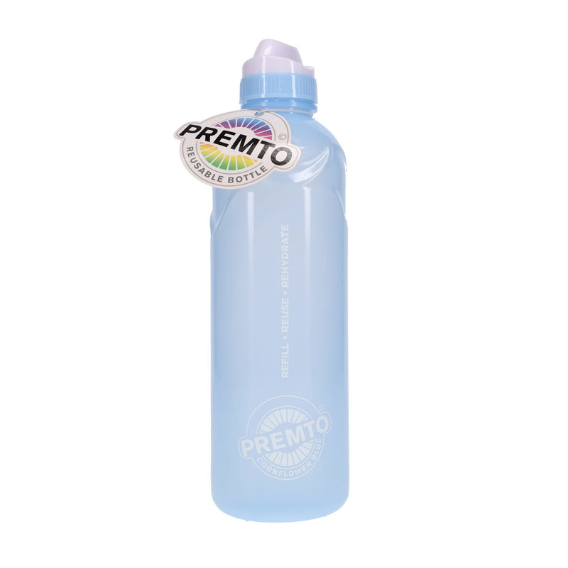 Premto Pastel 750ml Stealth Bottle - Cornflower Blue