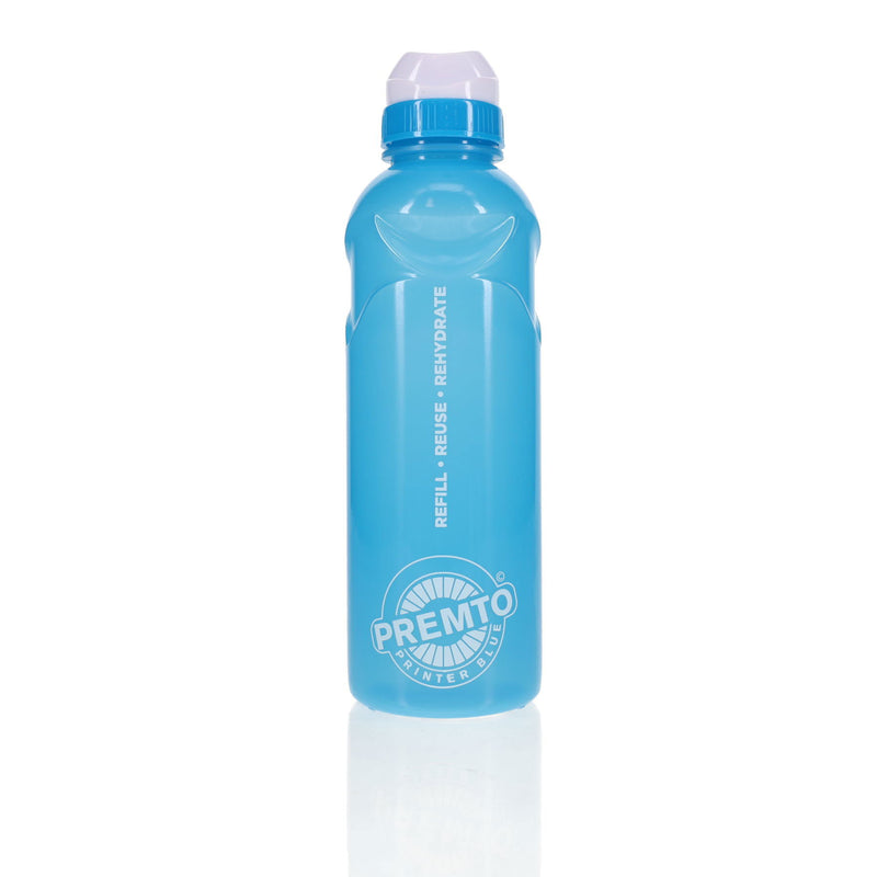 Premto 500ml Stealth Bottle - Printer Blue