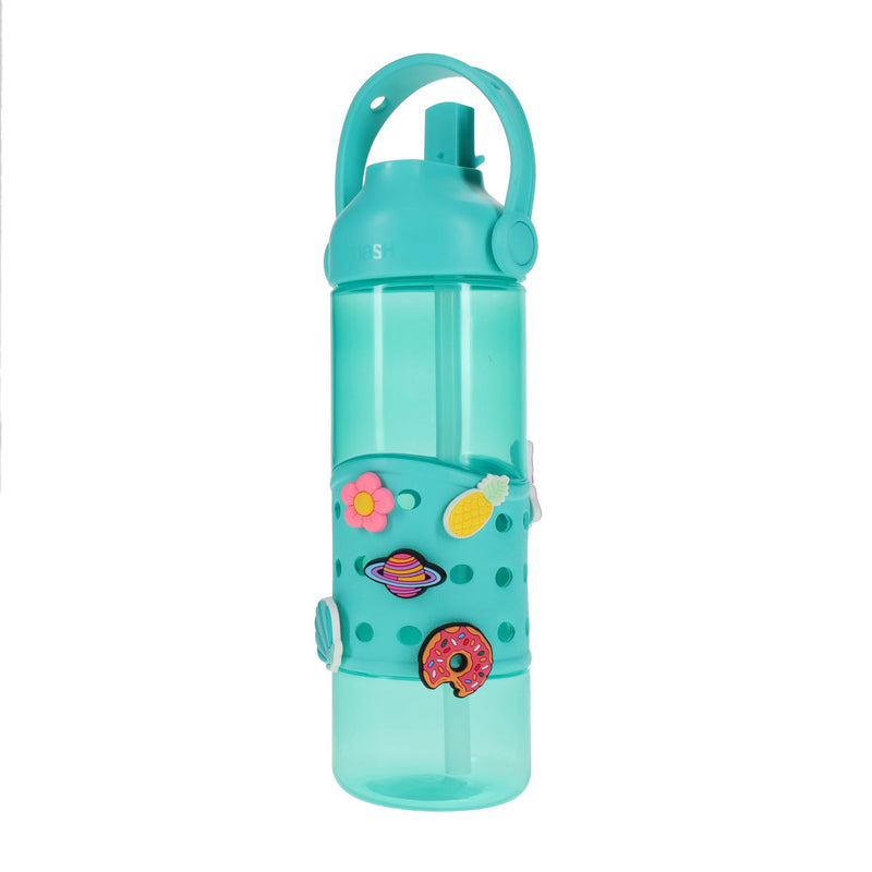 Smash Bottle With 10 Charms - 750ml - Mint