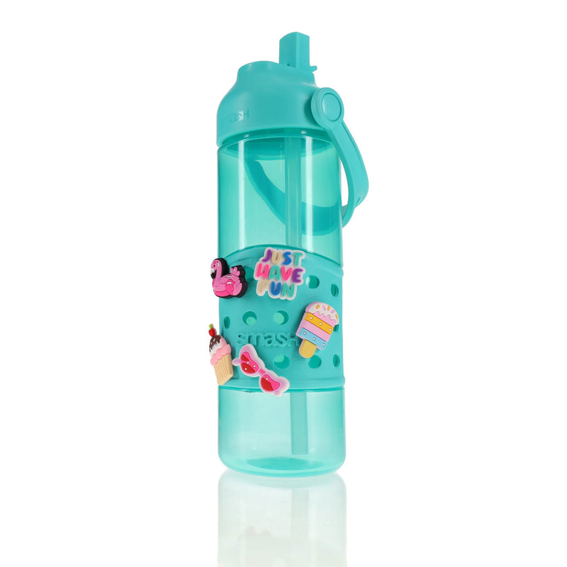 Smash Bottle With 10 Charms - 750ml - Mint
