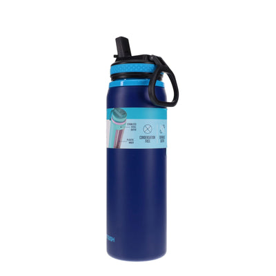 Smash Steel Shell Sipper Bottle - 700ml - Navy