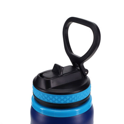 Smash Steel Shell Sipper Bottle - 700ml - Navy