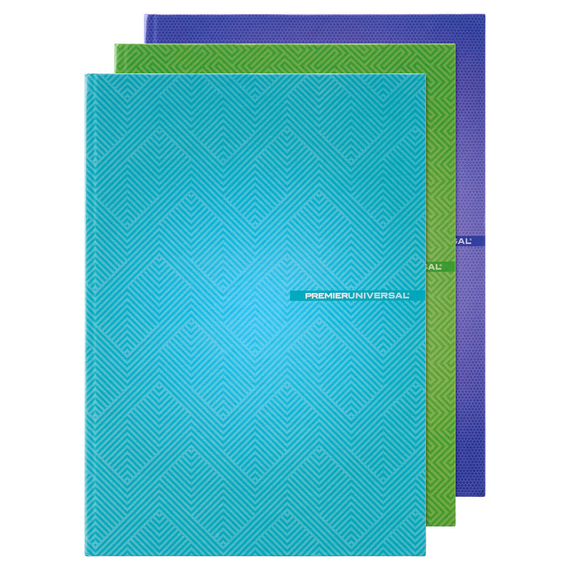 Premier Multipack | A4 Hardcover Notebook - 160 Pages - Pastel - Pack of 5