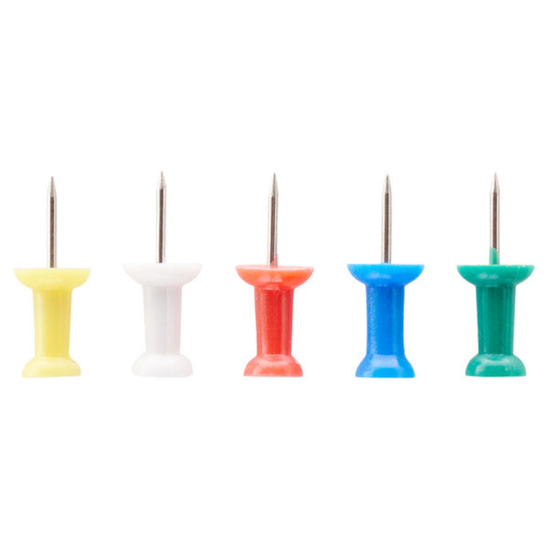 Concept Multicolour Push Pins - Pack of 30