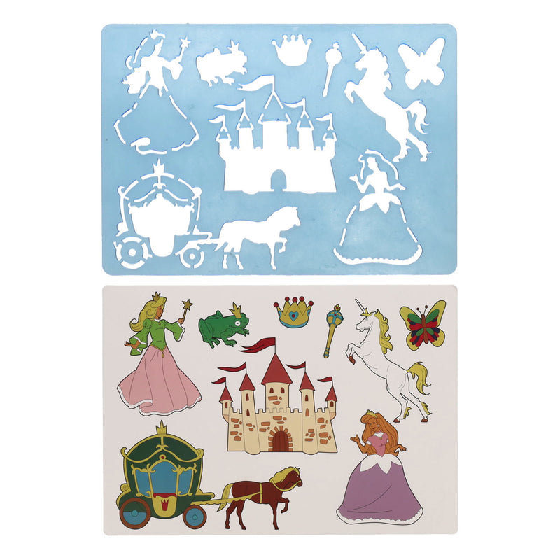 Crafty Bitz Stencils - Unicorn & Fairy