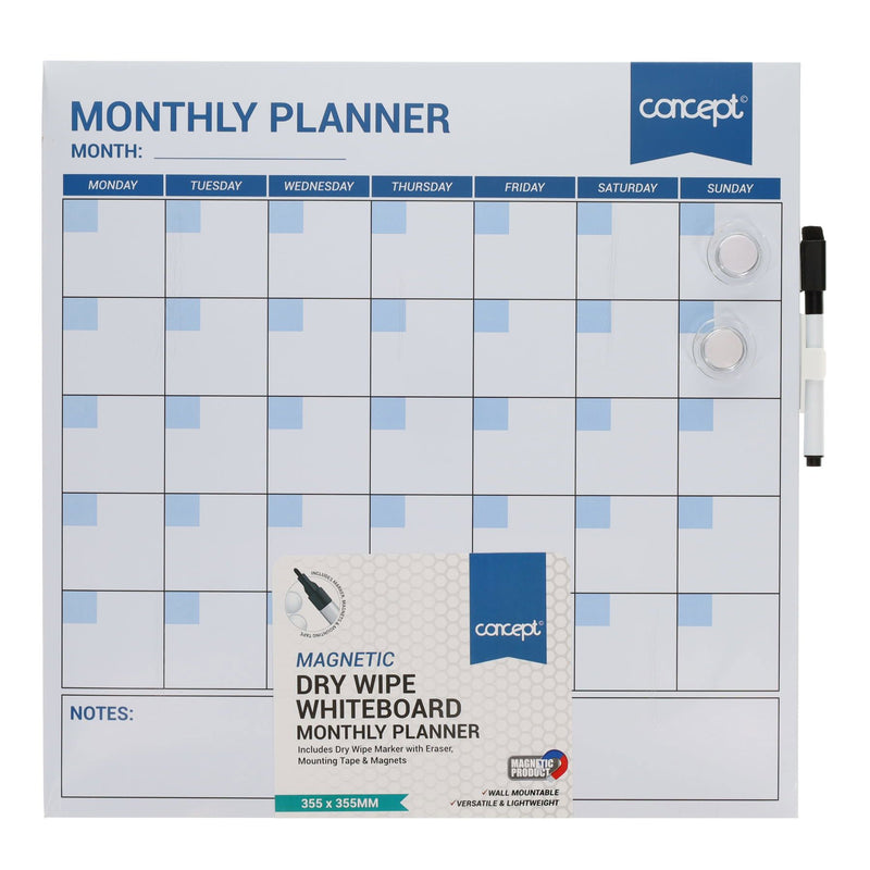 Concept Magnetic Monthly Planner