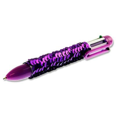 Emotionery 6 in 1 Blingtastic Sequin Ballpoint Pen - Mermaid