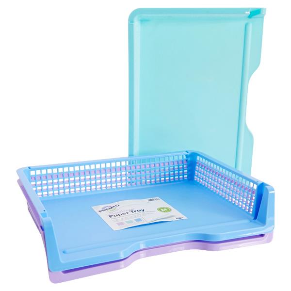 Premto Pastel A4 Paper Tray - Landscape Mint Magic