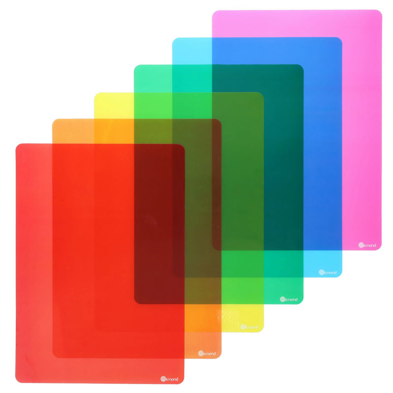 Ormond A4 Visual Memory Aid Tinted Overlays - Set of 6
