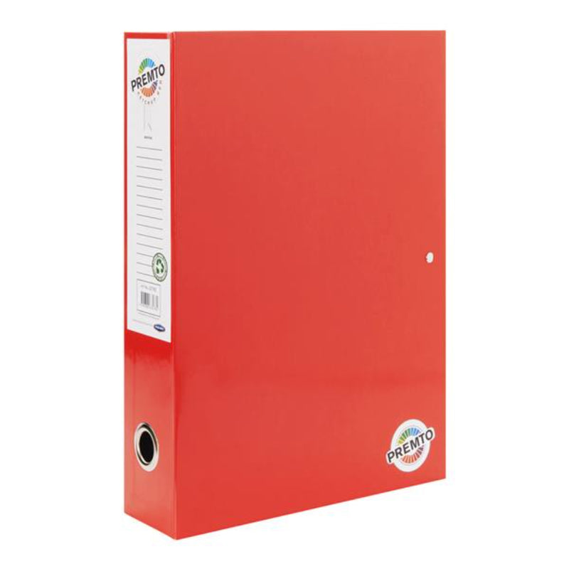 Premto Box File - Ketchup Red