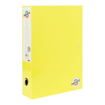 Premto Box File - Sunshine Yellow