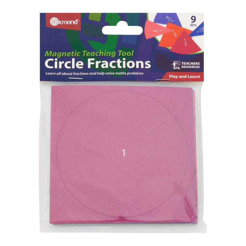 Ormond Magnetic Teaching Tool - Circle Fractions