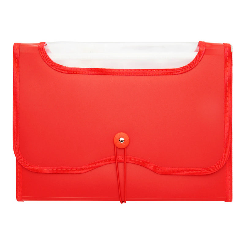 Premto Expanding File - 13 Pocket - Red